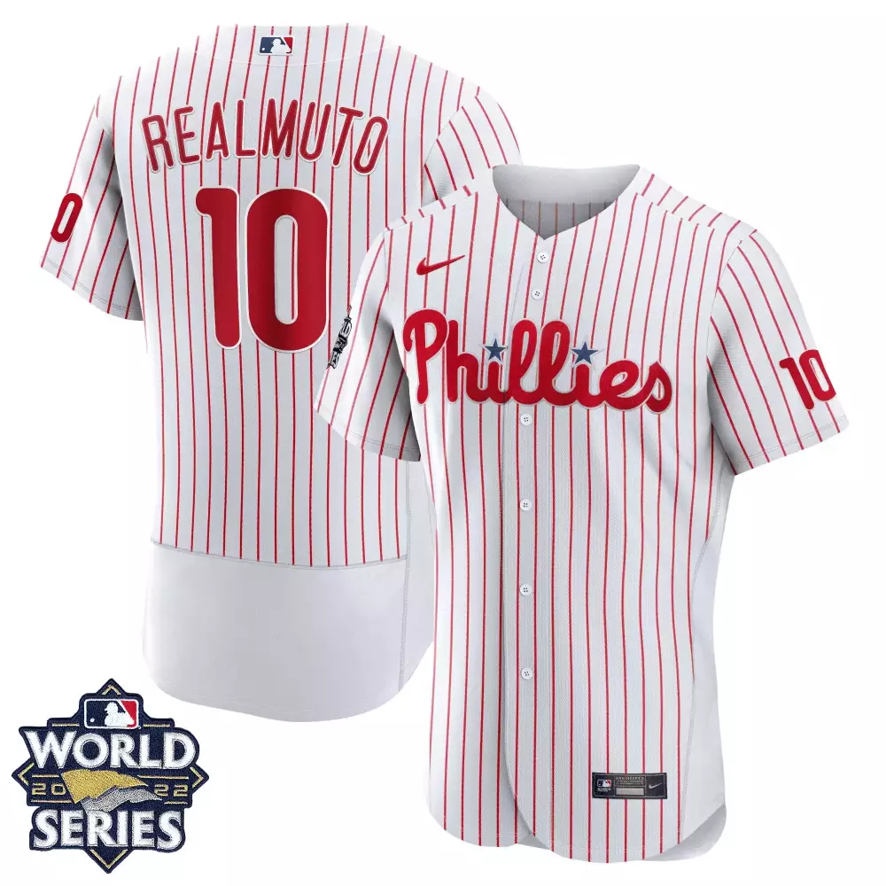jt realmuto flex black womens philadelphia phillies gold 2022 world series jersey all stitched