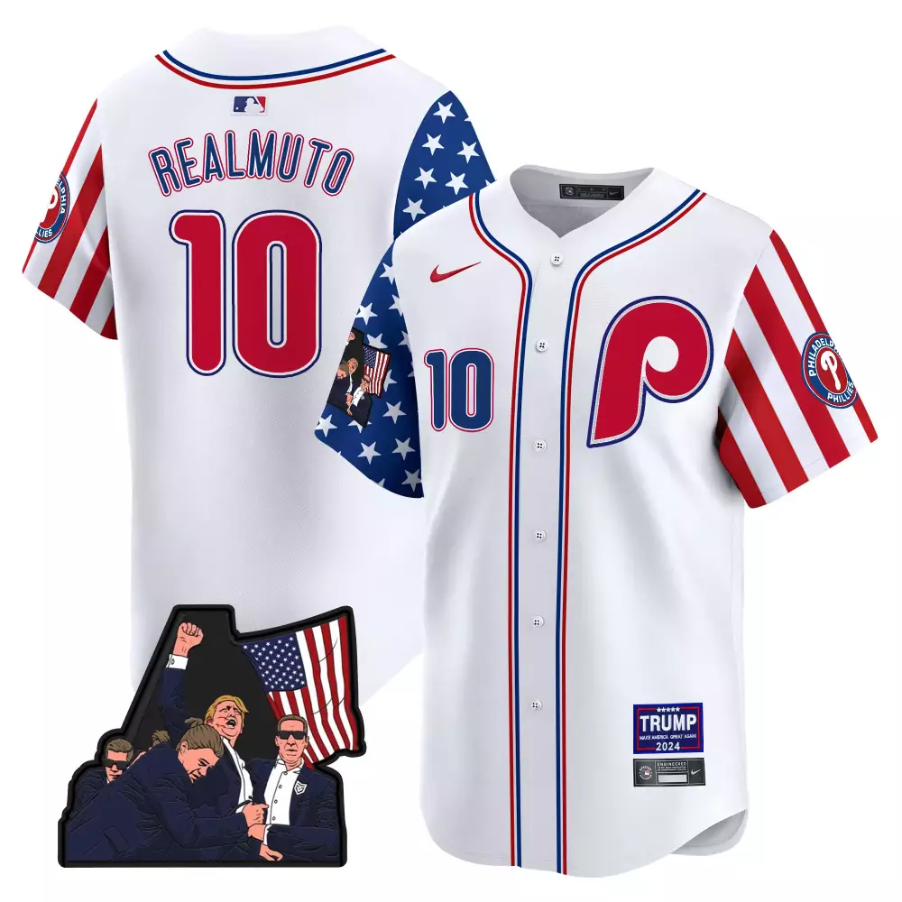 jt realmuto white alternate mens philadelphia phillies 2024 independence day vapor premier limited jersey all stitched