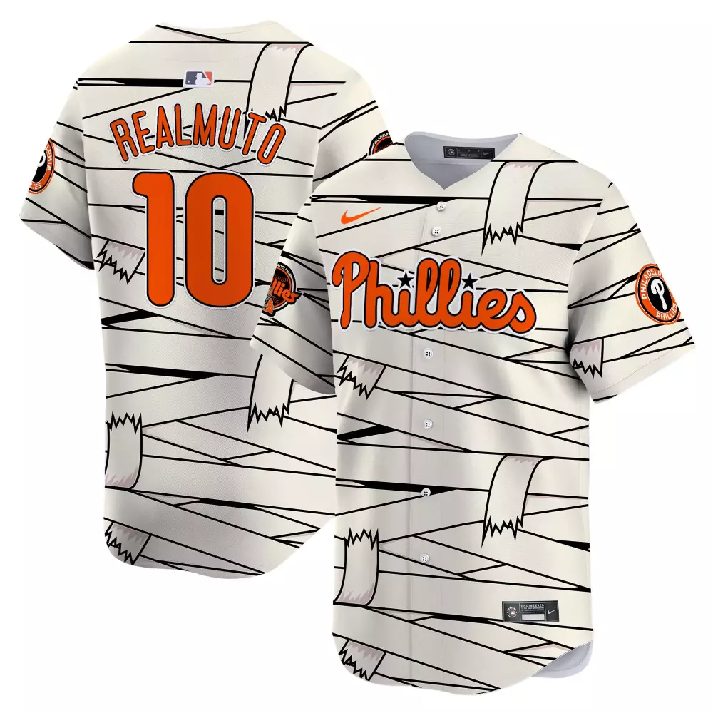 Realmuto Phillies Men's Halloween Jersey | Printed Vapor Premier Limited Edition | For Men, Women & Youth
