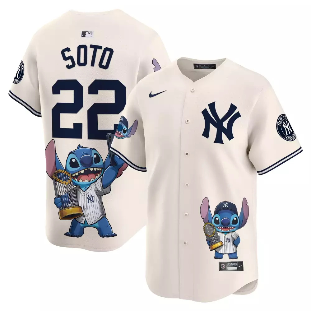 Juan Soto Yankees Joker Light Blue Jersey | Printed Vapor Premier Limited Edition | Fan Gear for Men, Women & Youth