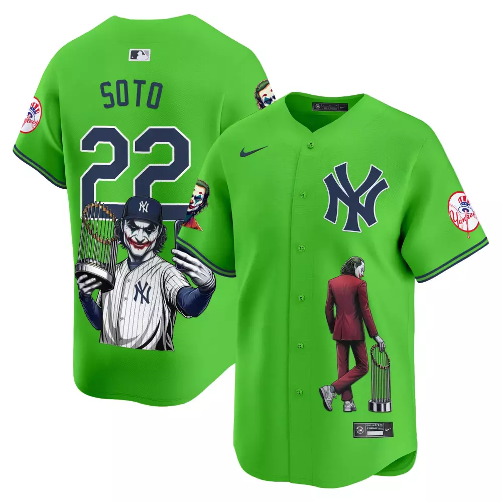 Juan Soto Yankees Illmatic Gray Jersey | Stitched Vapor Premier Limited Edition | Fan Gear for Men, Women & Youth