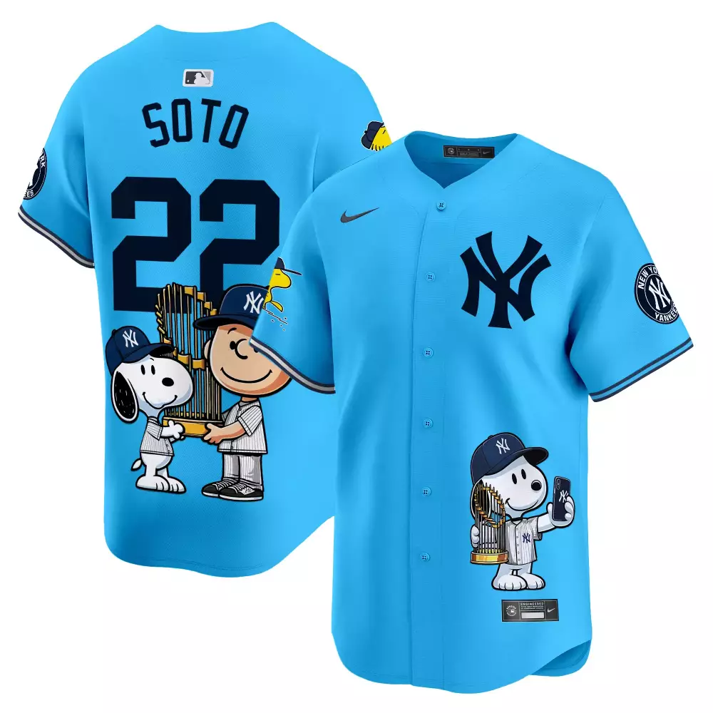 juan soto light blue unisex new york yankees bubblegum pink vapor premier limited jersey all stitched