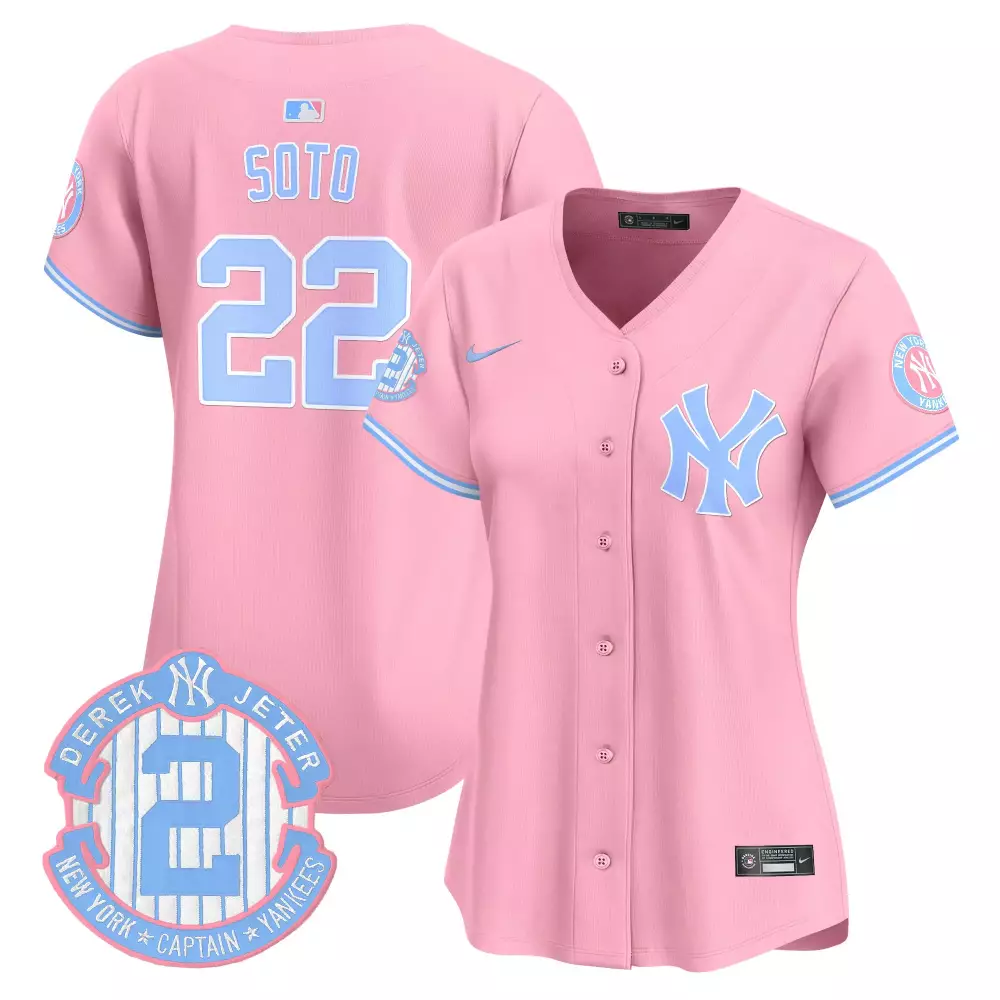 juan soto pink unisex new york yankees the bronx graffiti bubblegum pink vapor premier limited jersey v2 all stitched