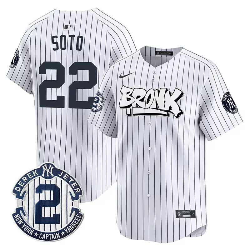 juan soto pinstripe mens new york yankees the bronx graffiti vapor premier limited jersey v3 all stitched
