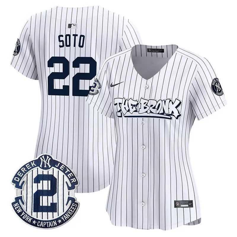 juan soto pinstripe unisex new york yankees the bronx graffiti bubblegum pink vapor premier limited jersey v2 all stitch