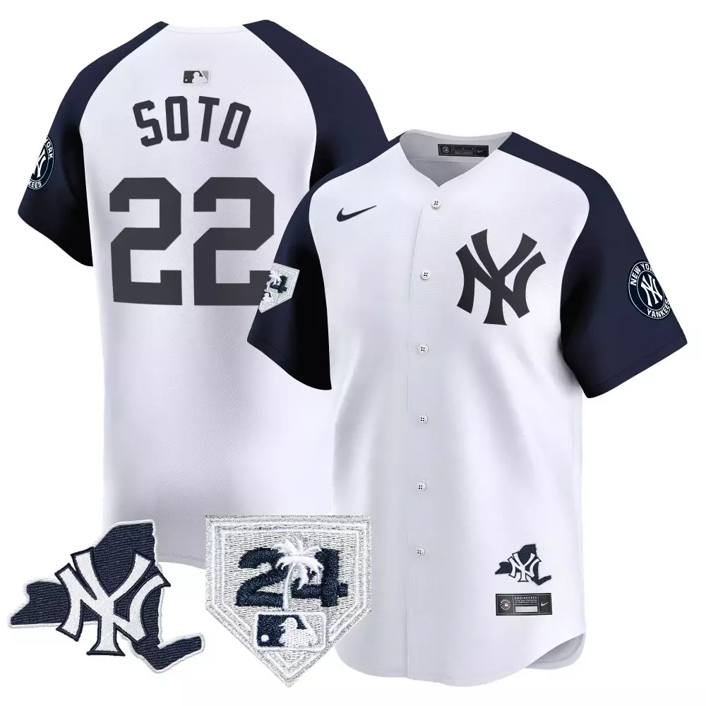 juan soto white alternate mens new york yankees derek jeter patch vapor premier limited jersey all stitched