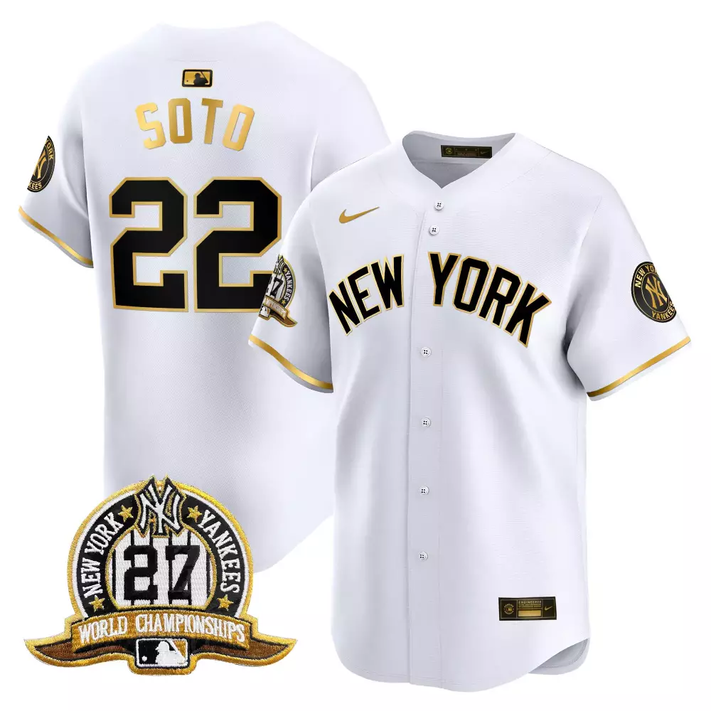 juan soto white gold mens new york yankees 2024 spring training patch vapor premier limited jersey v5 all stitched
