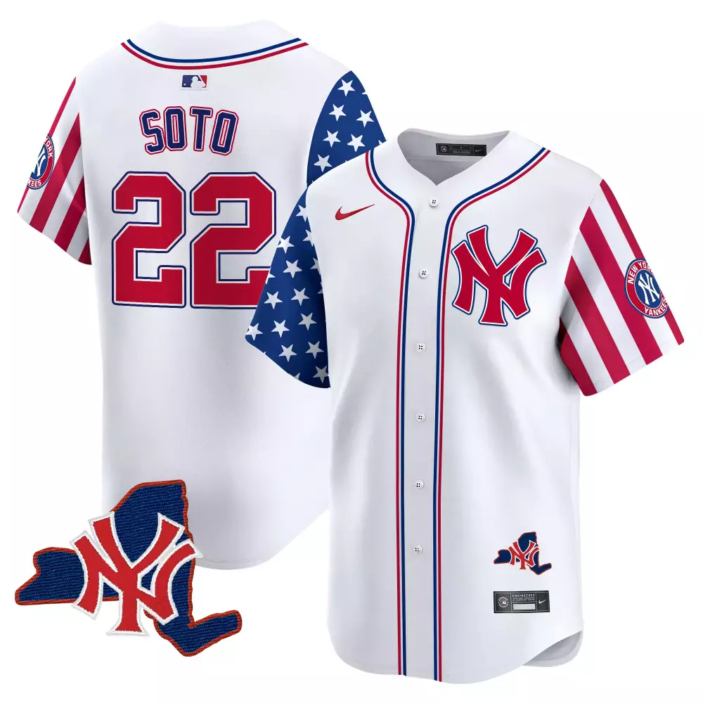 juan soto white mens new york yankees 2024 independence day vapor premier limited jersey v2 all stitched