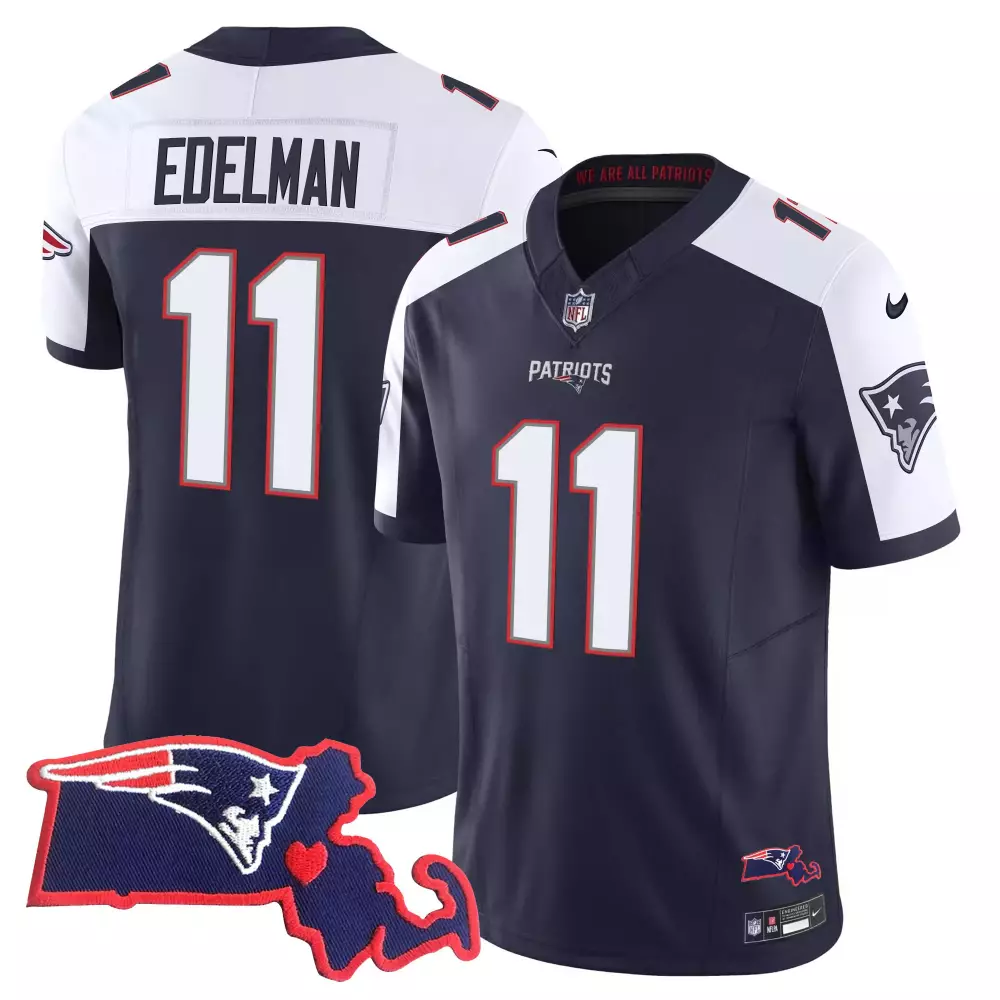 julian edelman alternate womens new england patriots bill belichick 6x champions vapor jersey all stitched