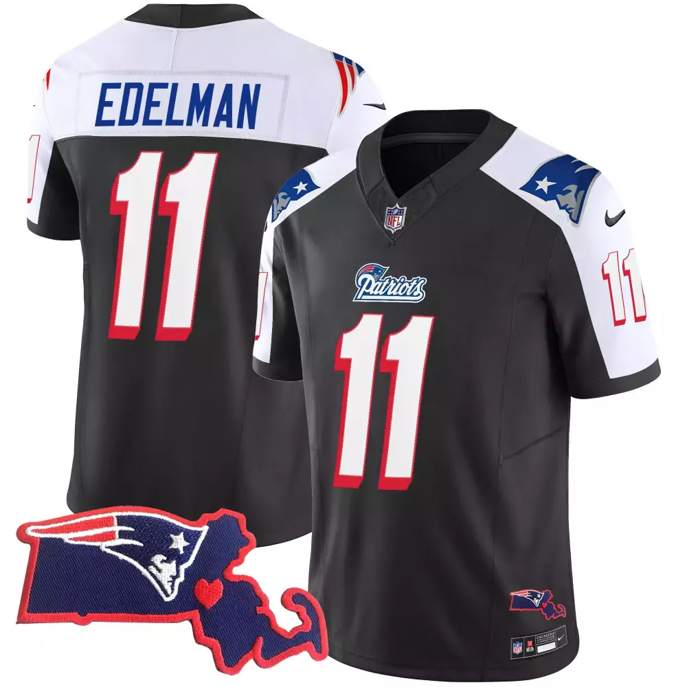 julian edelman alternate womens new england patriots bill belichick 6x champions vapor jersey all stitched