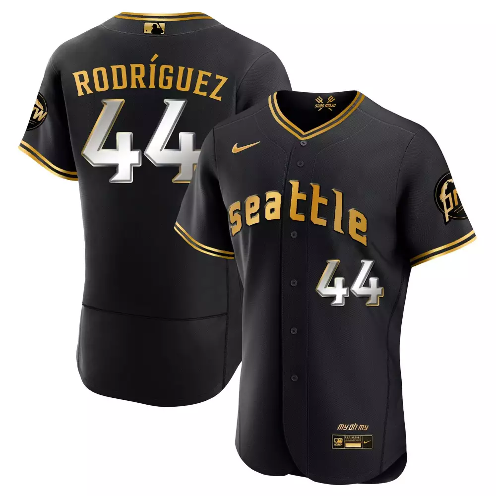 julio rodriguez flex base mens seattle mariners 2023 city connect fan made edition jersey all stitched