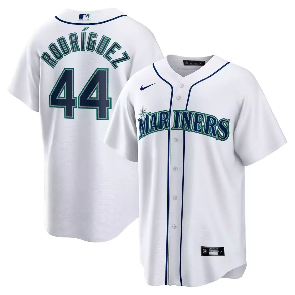 julio rodriguez men seattle mariners cool base jersey aqua all stitched