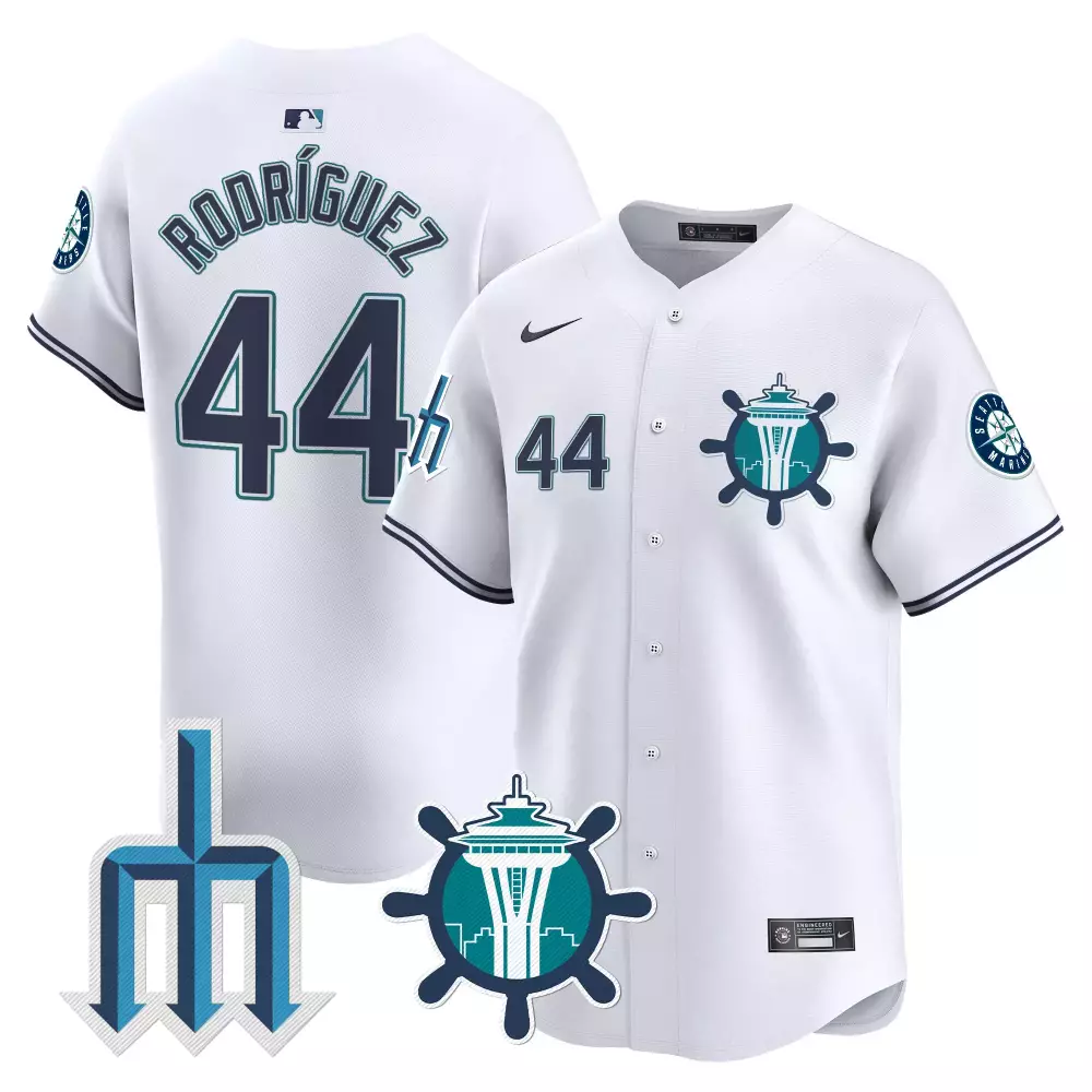 julio rodriguez white gold womens seattle mariners 2023 city connect gold fan made jersey all stitched