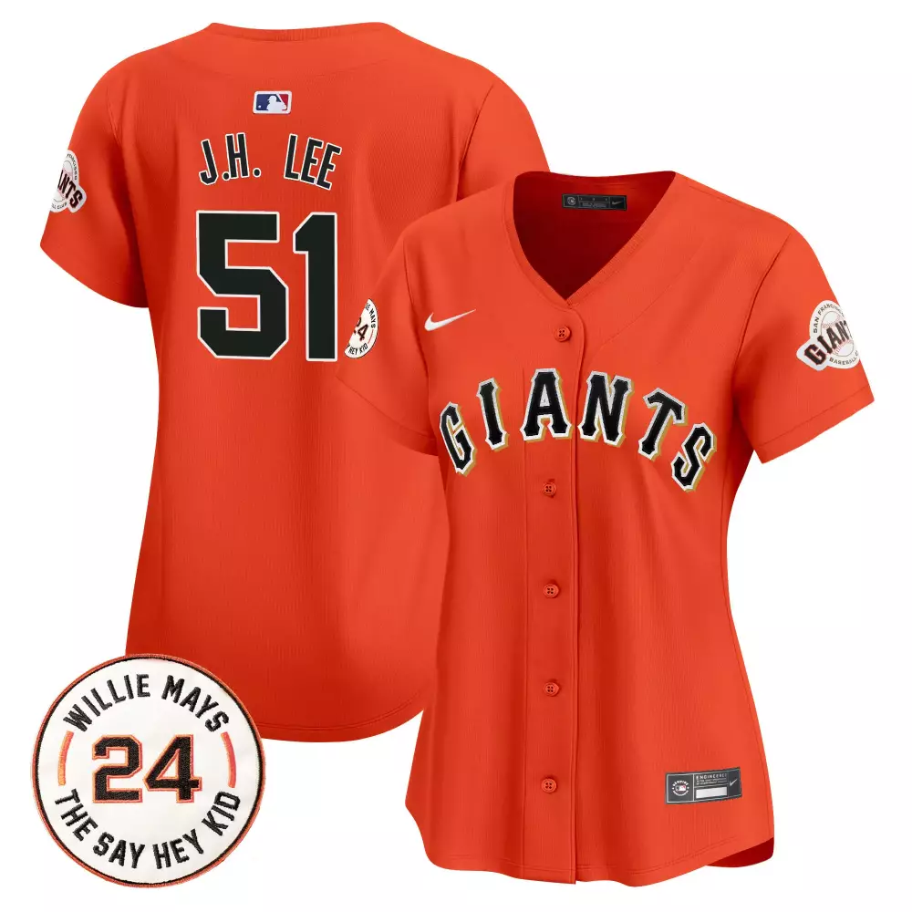 jung hoo lee orange mens san francisco giants mexico vapor premier limited jersey all stitched