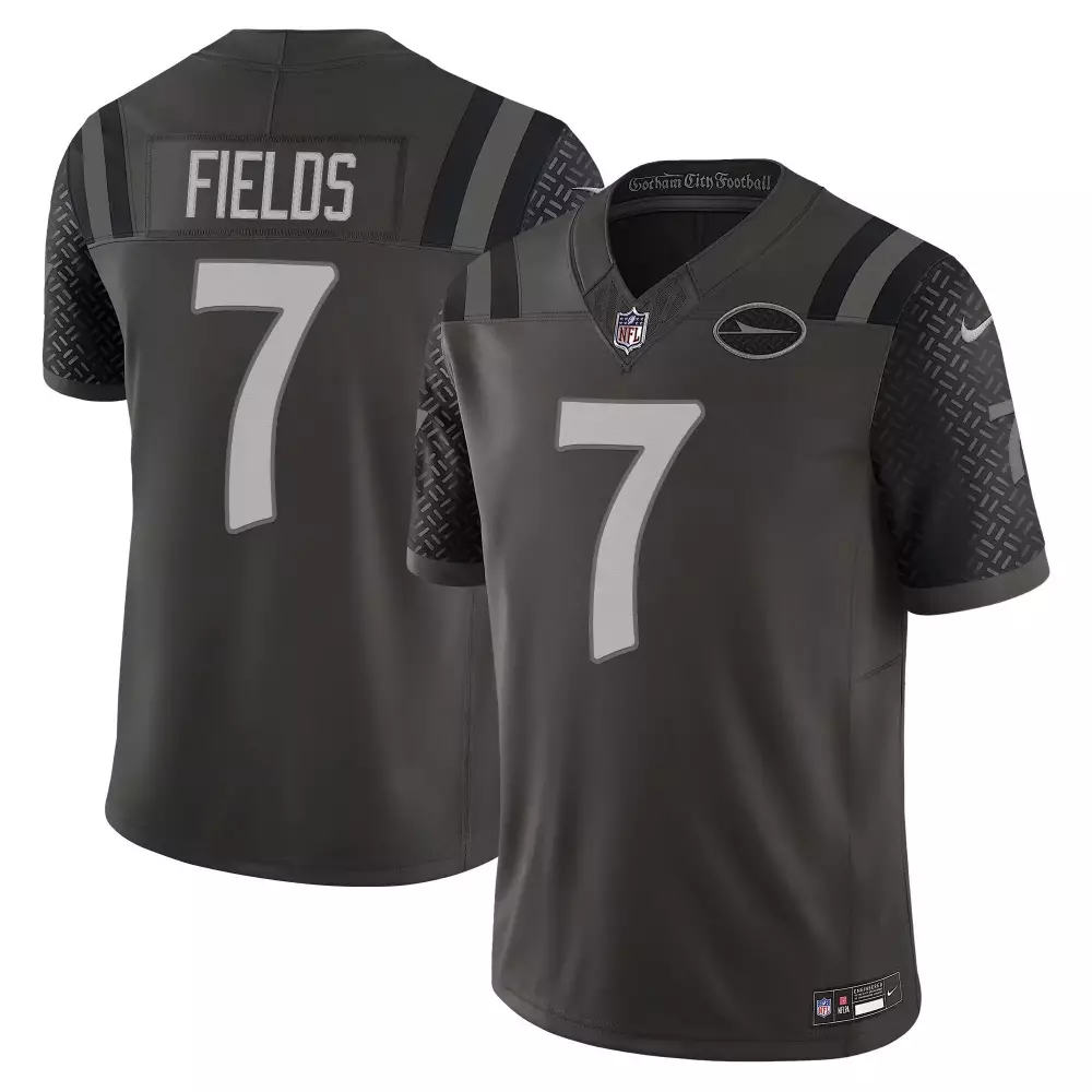 justin fields youth new york jets 2025 rivalries vapor limited jersey all stitched