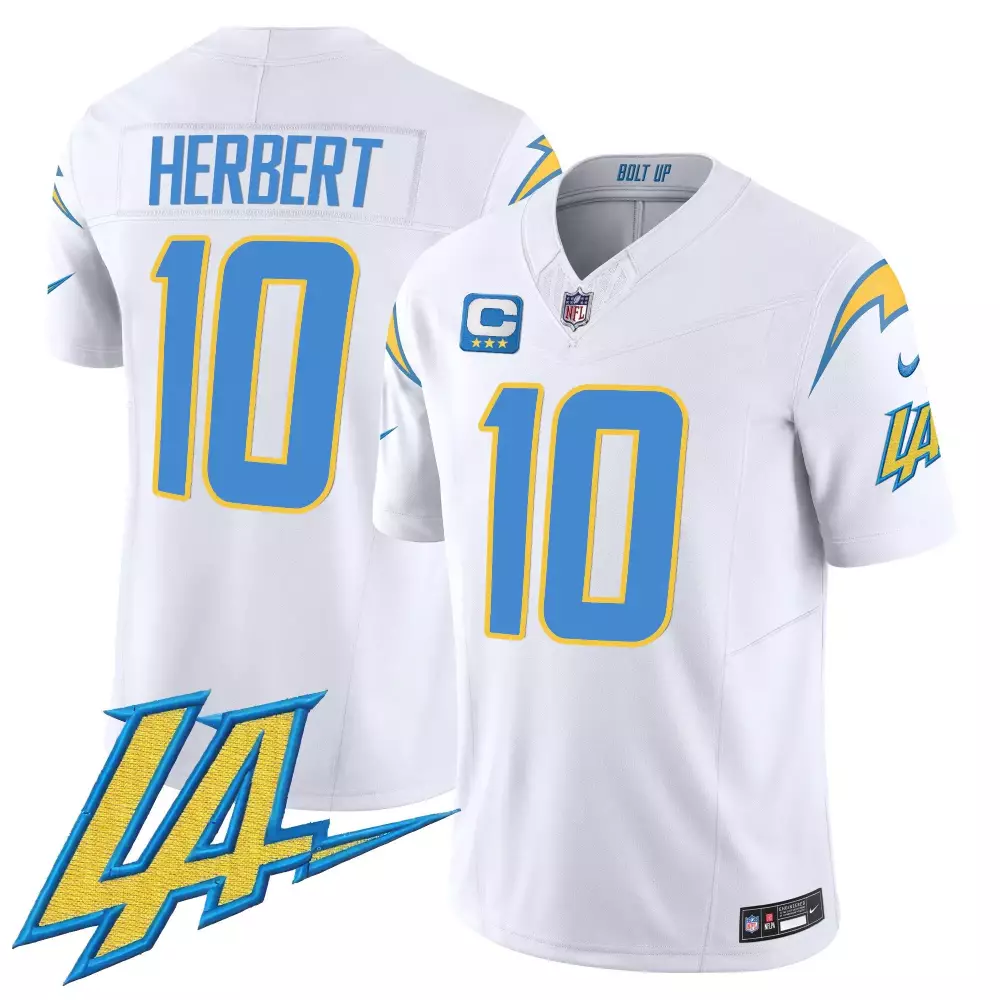 justin herbert royal womens los angeles chargers vapor limited jersey v2 all stitched