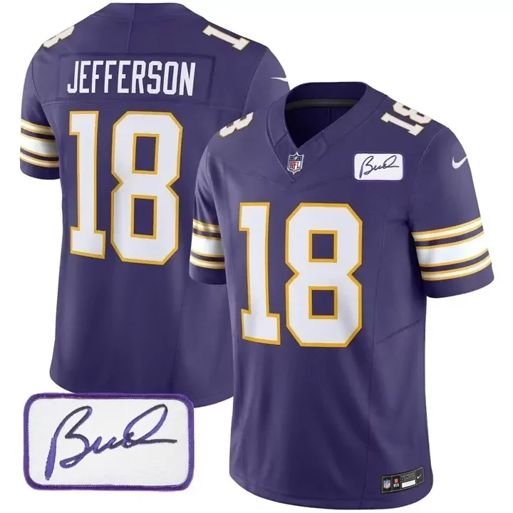 justin jefferson youth justin jefferson minnesota vikings white vapor elite jersey stitched