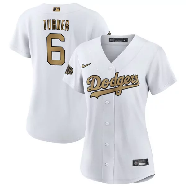 justin turner women los angeles dodgers flex base allstar game jersey 2022 stitched