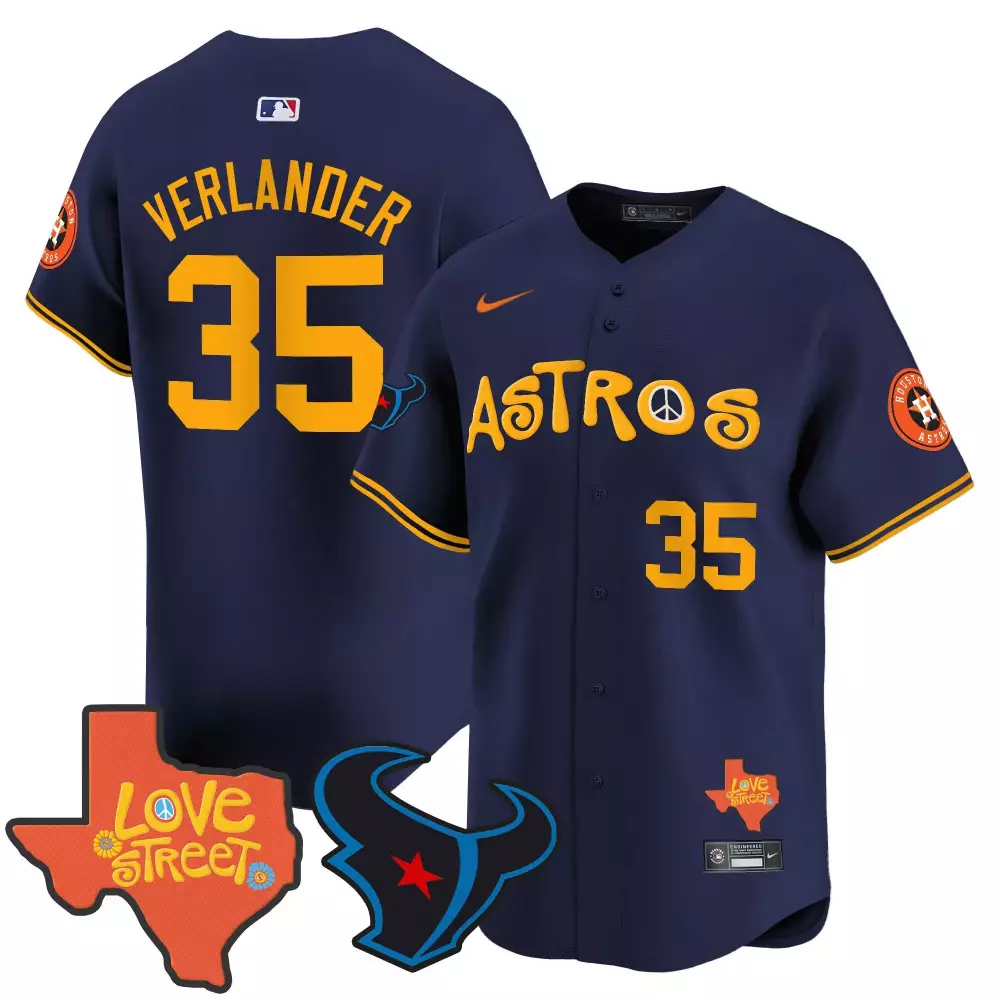 justin verlander navy mens houston astros halloween vapor premier limited jersey all stitched