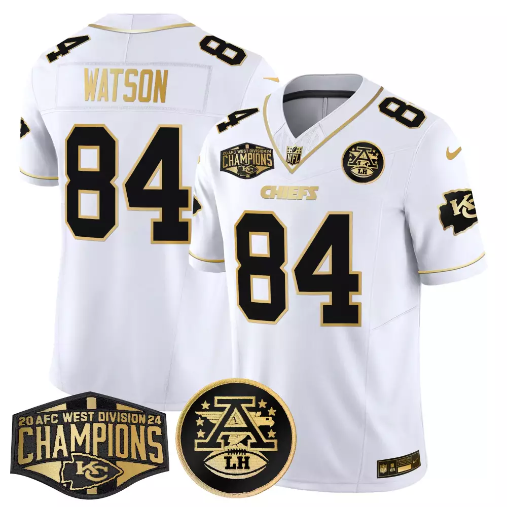 justin watson split womens kansas city chiefs super bowl lviii back 2 back patch vapor jersey v4 all stitched