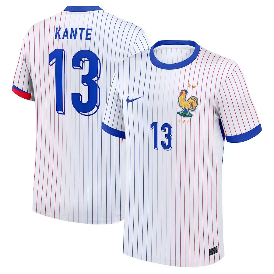 kante away mens france 2024 stadium homeaway soccer jersey