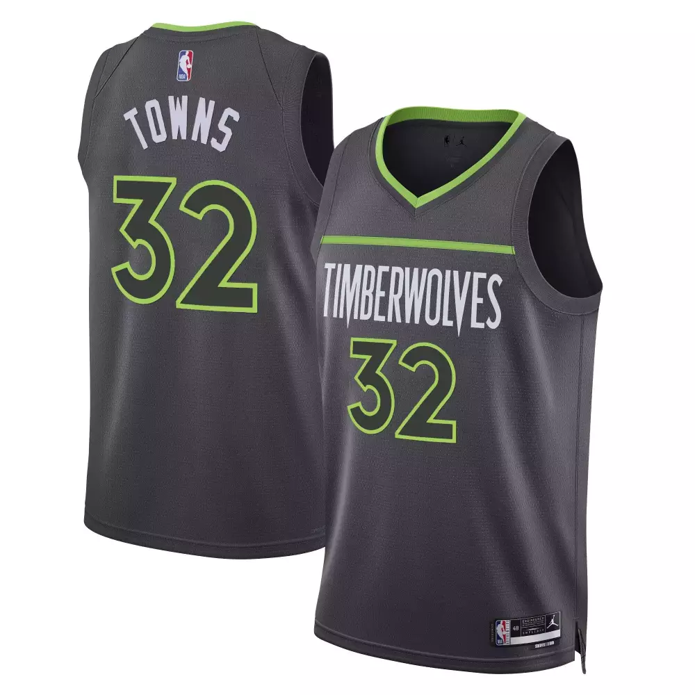 karlanthony towns statement mens minnesota timberwolves swingman jersey all stitched