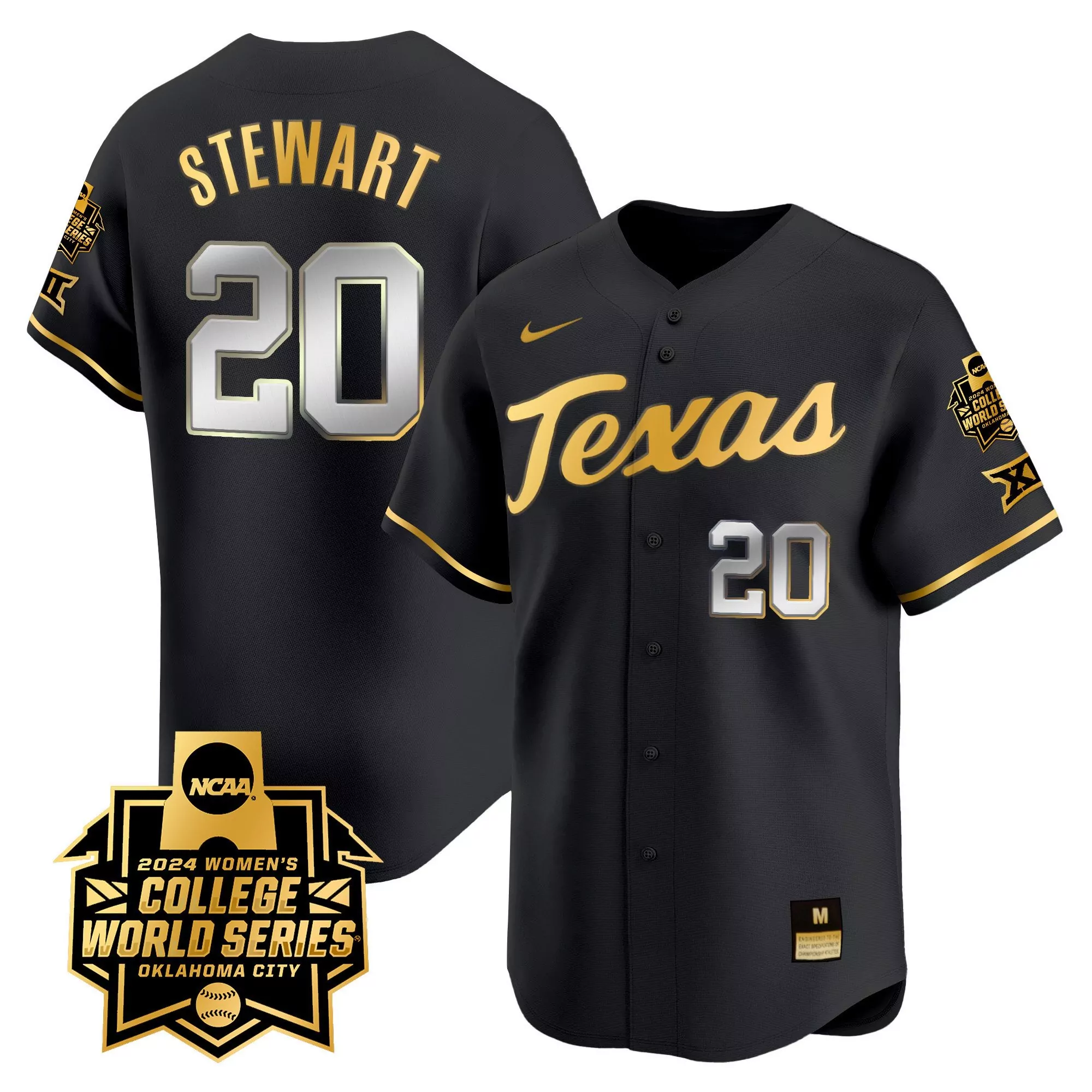 jordan whittington white gold mens texas longhorns black limited gold vapor jersey all stitched