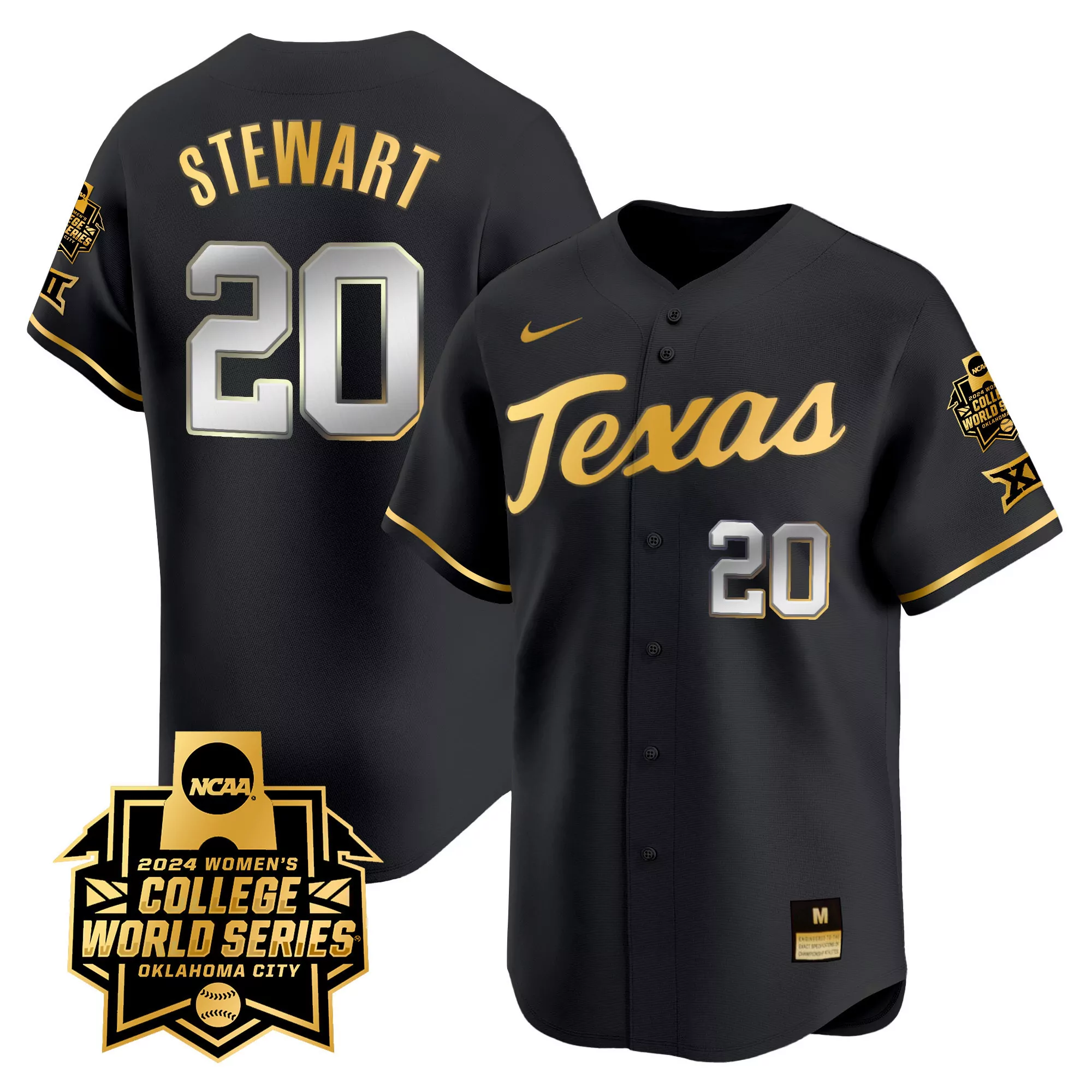 jordan whittington white gold mens texas longhorns black limited gold vapor jersey all stitched