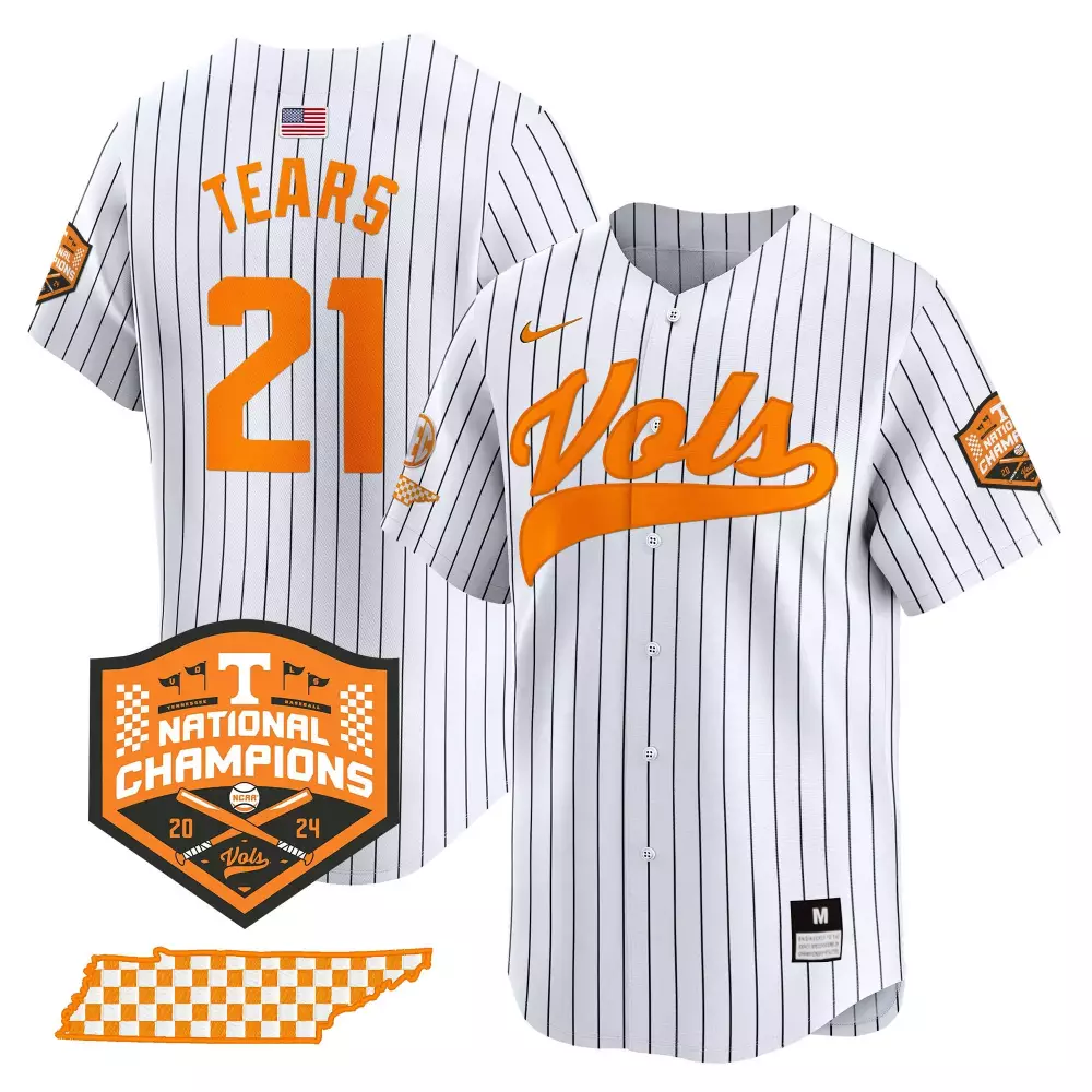 kavares tears orange womens tennessee volunteers 2024 college world series vapor premier limited jersey v2 all stitched