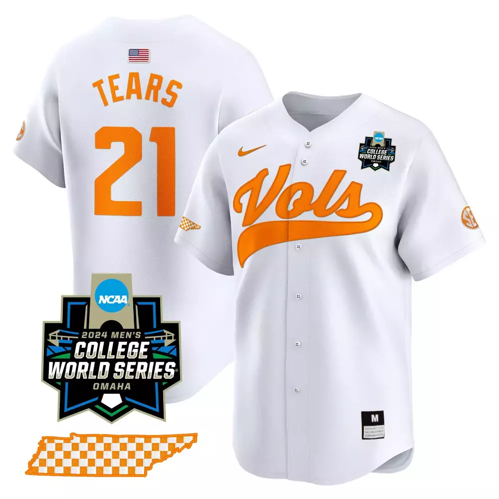 kavares tears white gold womens tennessee volunteers 2024 tournament champions vapor premier limited jersey v2 all stitc