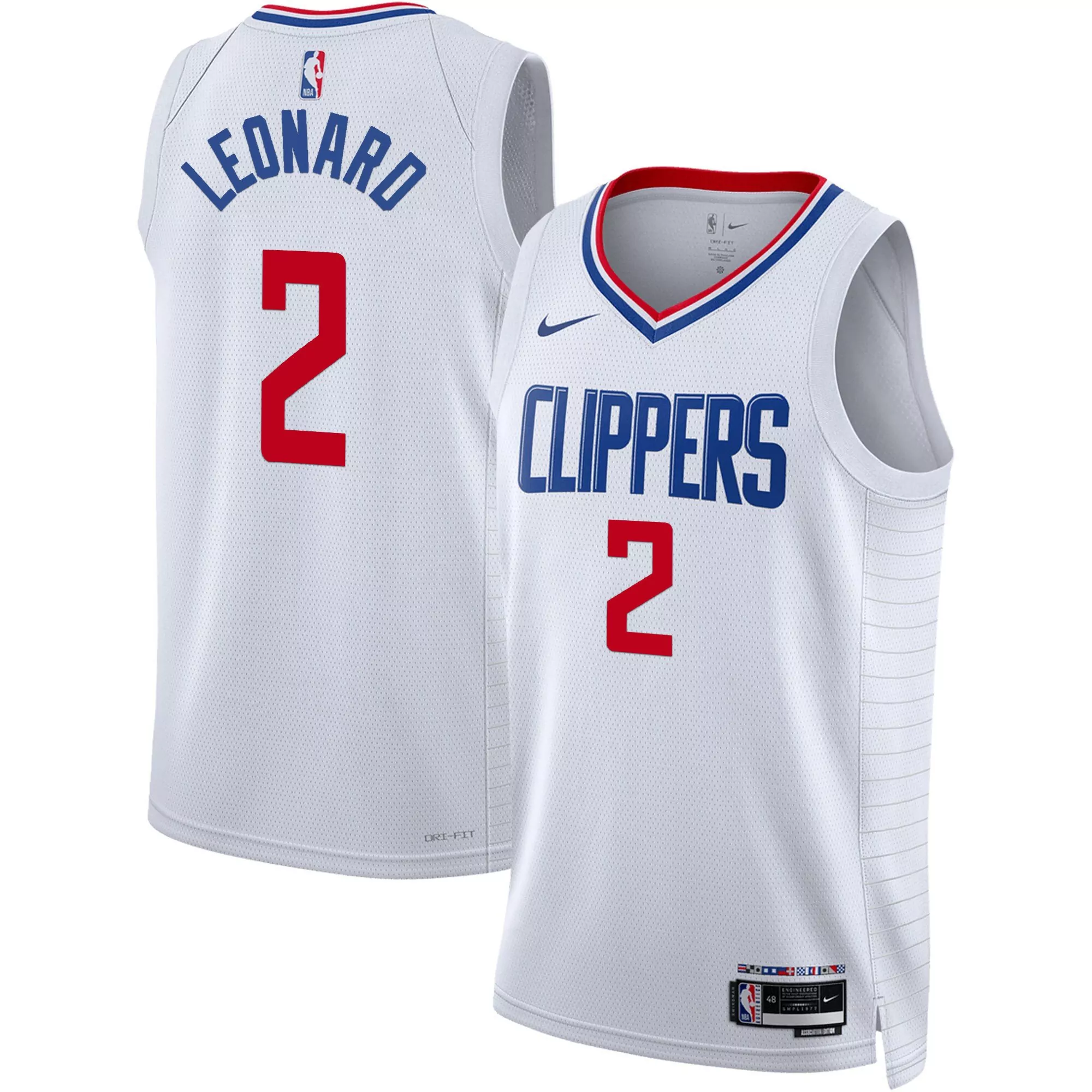 kawhi leonard association mens los angeles clippers swingman jersey all stitched