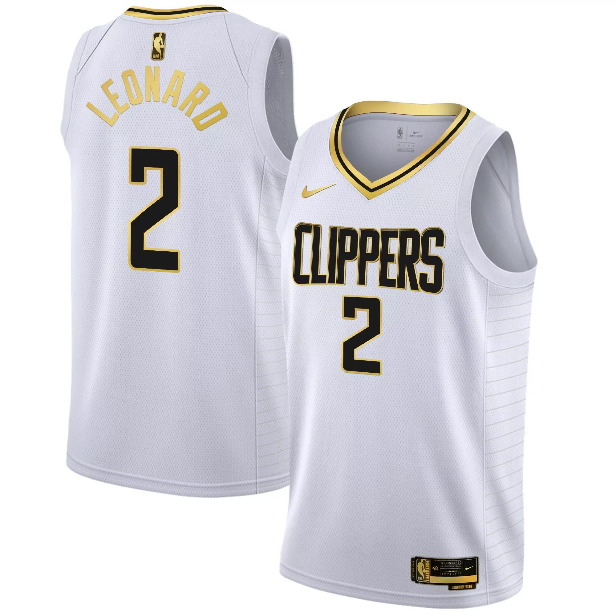 kawhi leonard association mens los angeles clippers swingman jersey all stitched