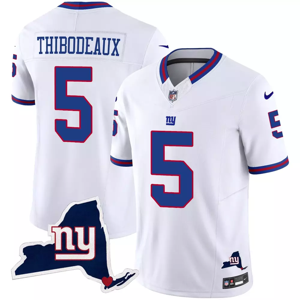 kayvon thibodeaux white mens new york giants american style vapor limited jersey all stitched