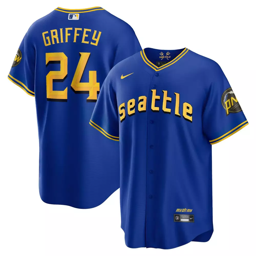 ken griffey cool base mens seattle mariners 2023 city connect edition jersey all stitched