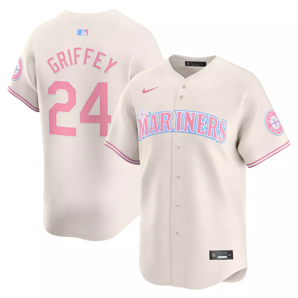 ken griffey jr cool white mens seattle mariners white gold black gold jersey all stitched