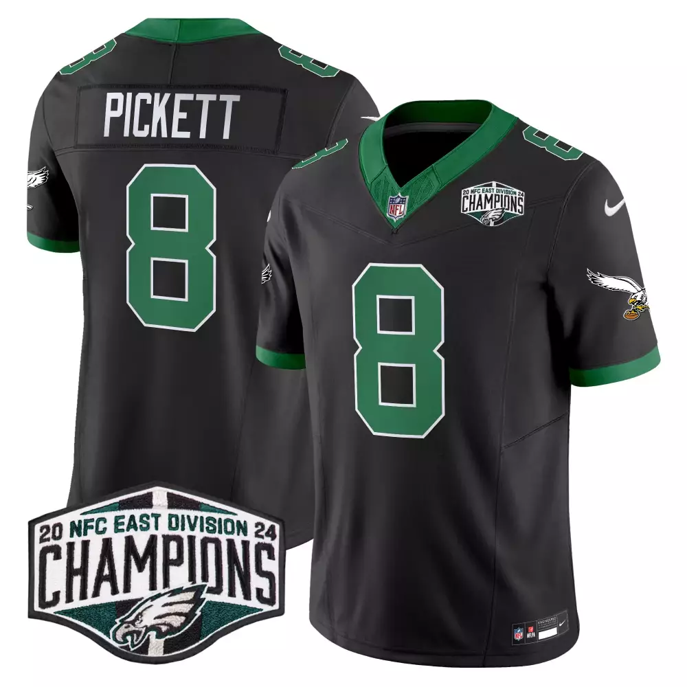 Kenny Pickett Eagles Kelly Green Super Bowl LIX Patch Vapor Limited Jersey | Men's All Stitched | Game Day Outfit for Men, Women & Youth