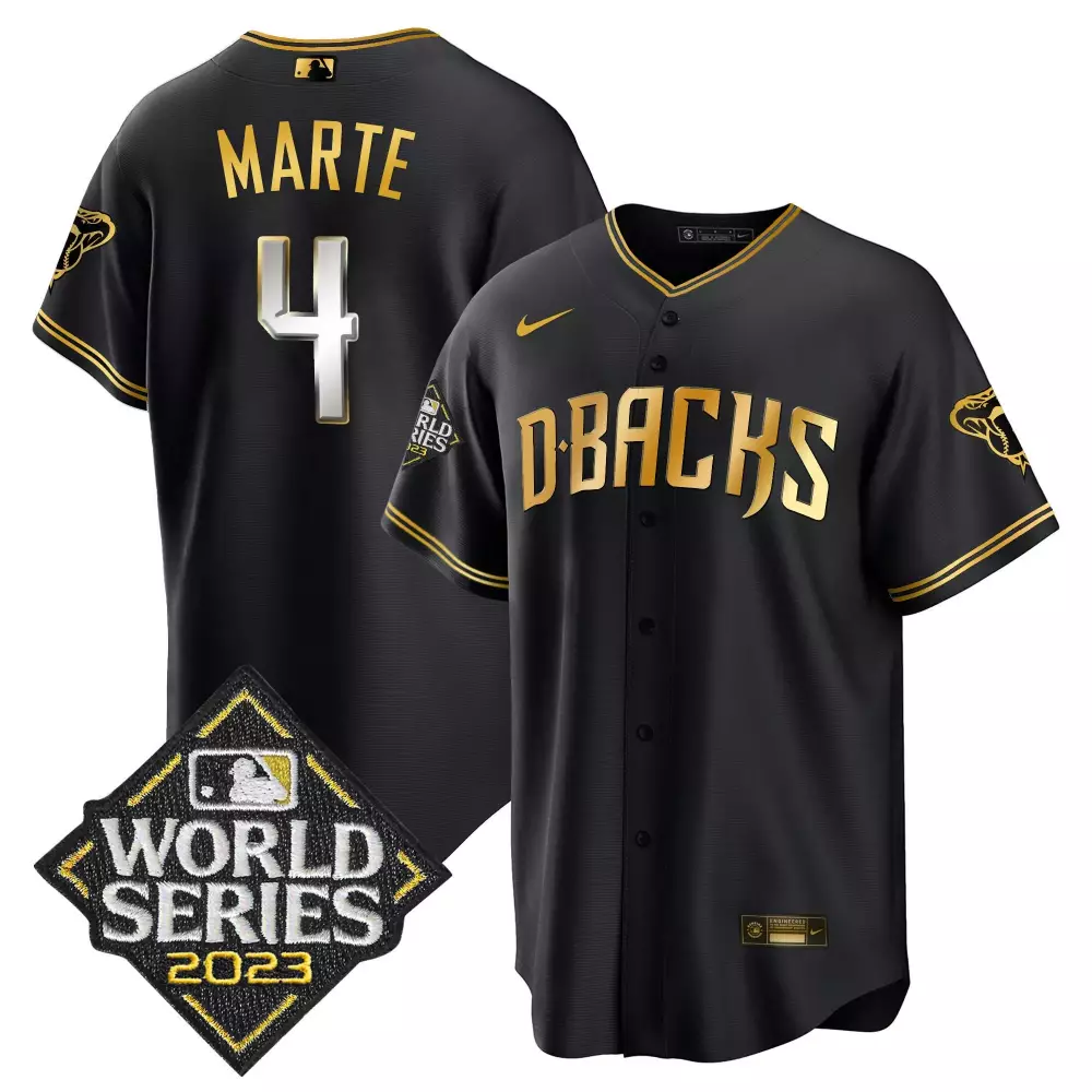 ketel marte black alternate mens arizona diamondbacks 2024 flex base jersey all stitched