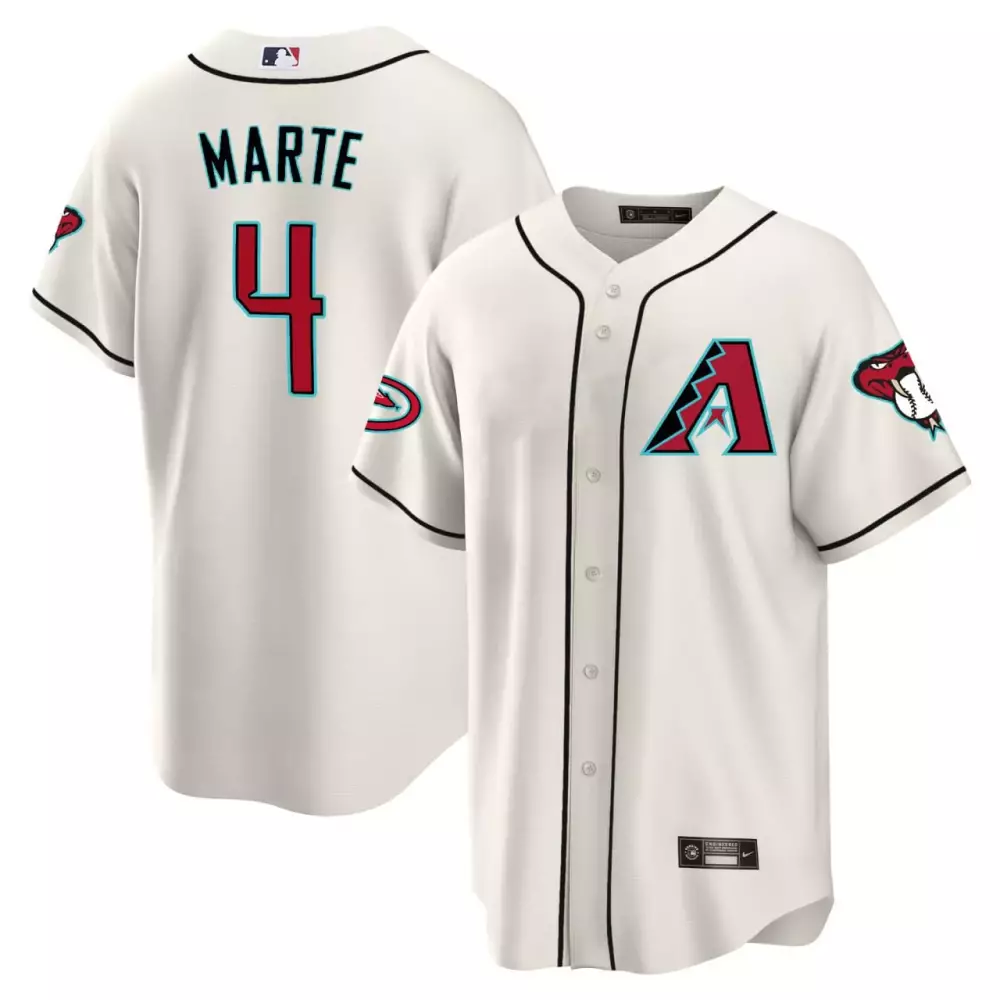 ketel marte white gold mens arizona diamondbacks 2023 world series flex base gold jersey all stitched