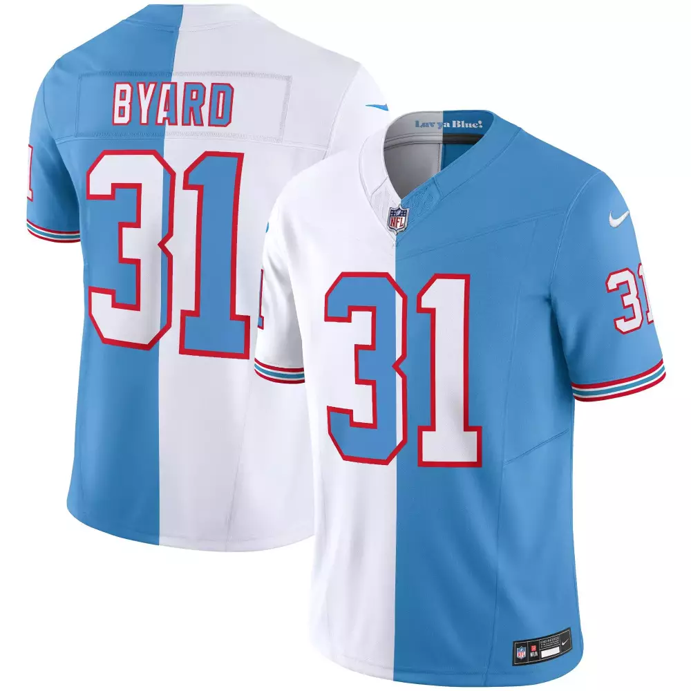 kevin byard light blue womens tennessee titans throwback limited vapor jersey all stitched