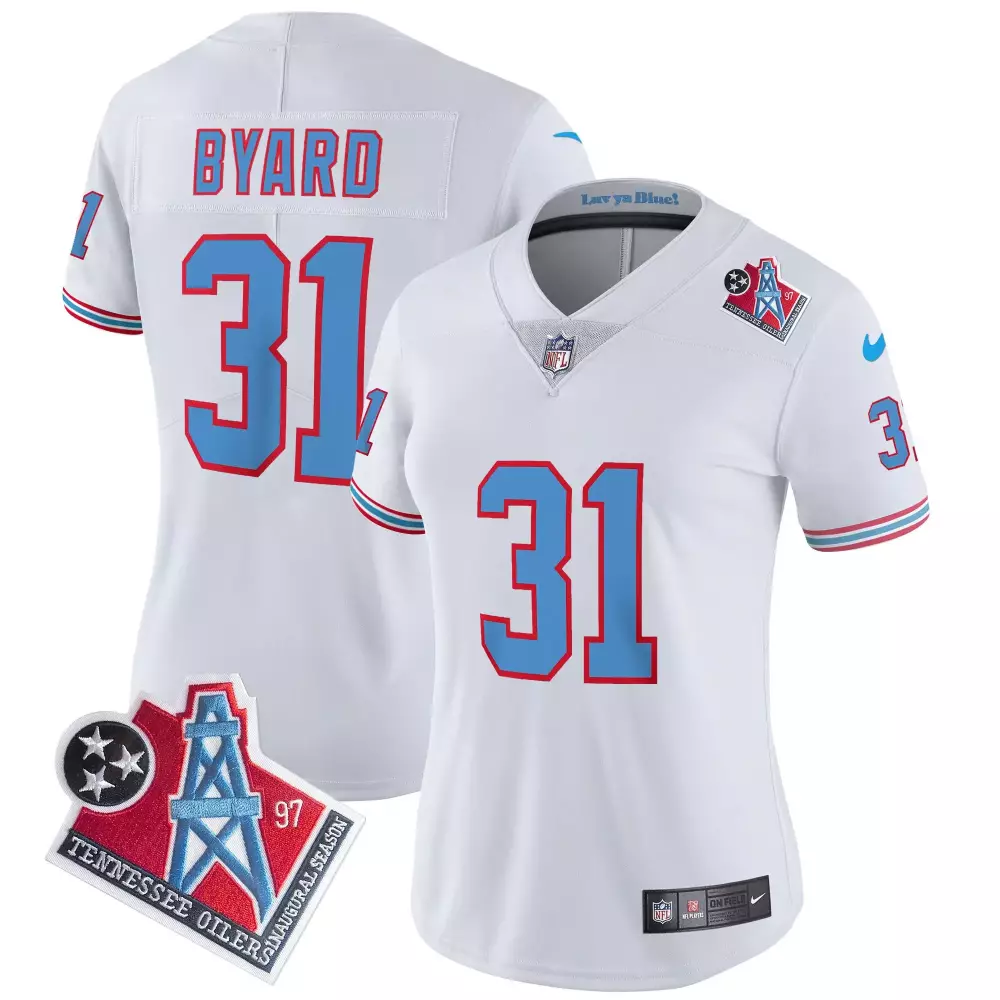 kevin byard white mens tennessee titans 1997 throwback limited vapor jersey v2 all stitched
