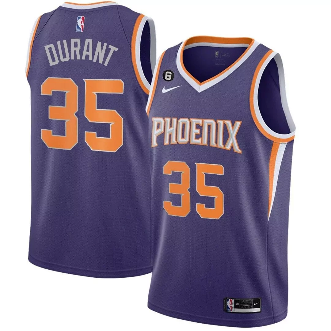 kevin durant icon mens phoenix suns players swingman jersey all stitched