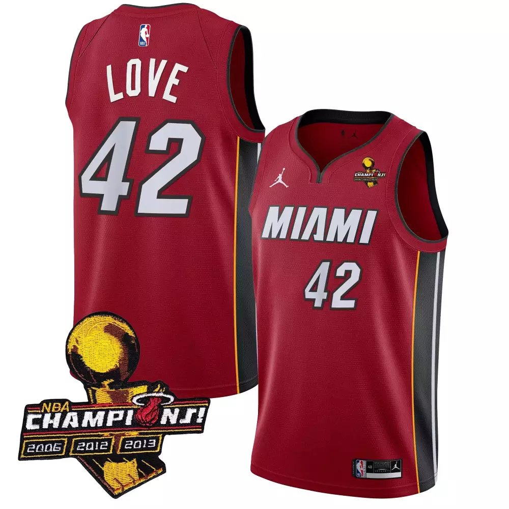 kevin love pink blue mens miami heat 2023 finals patch collection jersey v4 all stitched