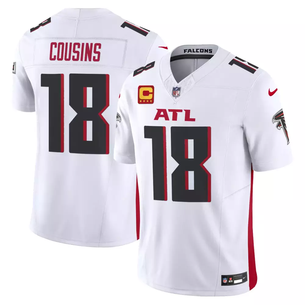 kirk cousins red mens atlanta falcons vapor limited jersey all stitched