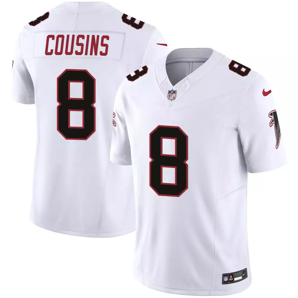kirk cousins red mens atlanta falcons vapor limited jersey all stitched