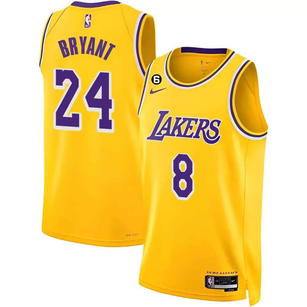 kobe bryant black mamba mens los angeles lakers swingman jersey all stitched