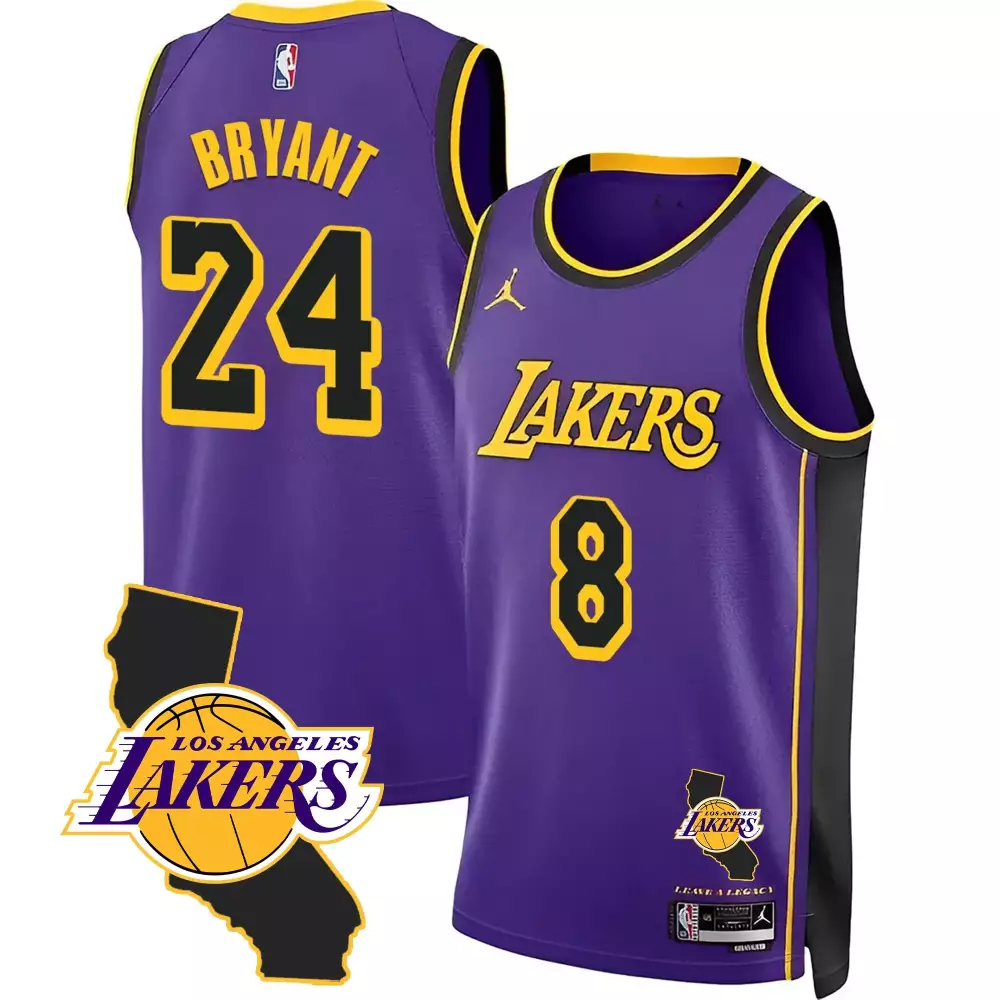 kobe bryant men los angeles lakers 2023 classic edition all stitched