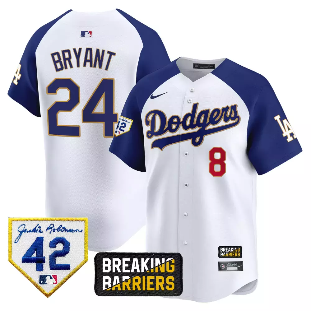 Fernando Valenzuela 34 Dodgers Vapor Jersey | White with El Sur de California Patch 2025 | For Men, Women & Youth