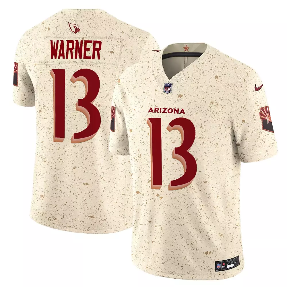 kurt warner youth arizona cardinals 2025 rivalries vapor limited jersey all stitched