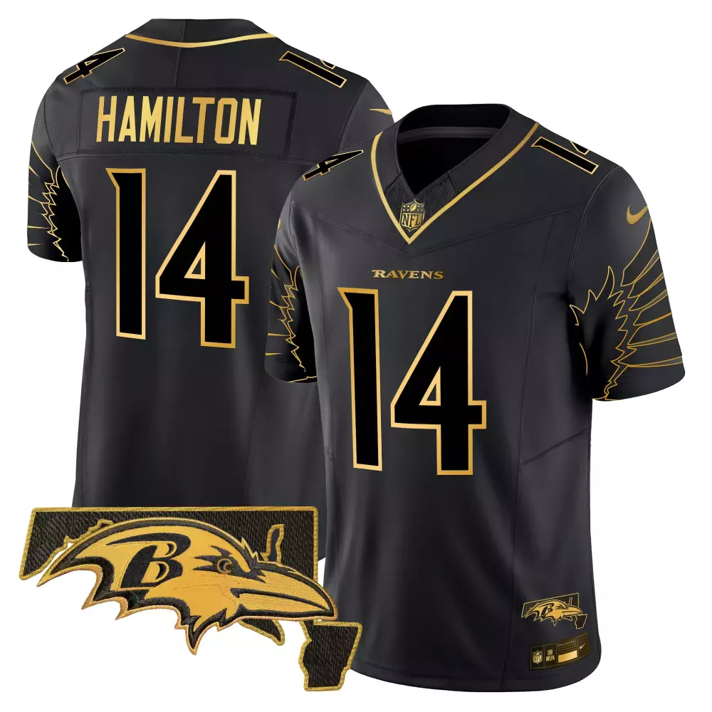 Kyle Hamilton Baltimore Ravens Black Alternate Vapor Limited Jersey | Perfect for Fans | For Men, Women & Youth