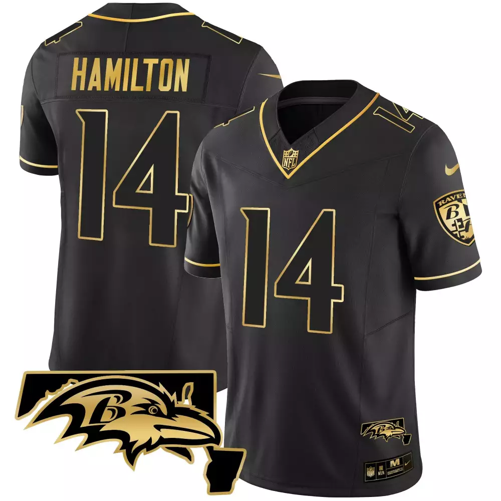 Kyle Hamilton Baltimore Ravens Black Alternate Vapor Limited Jersey | Perfect for Fans | For Men, Women & Youth